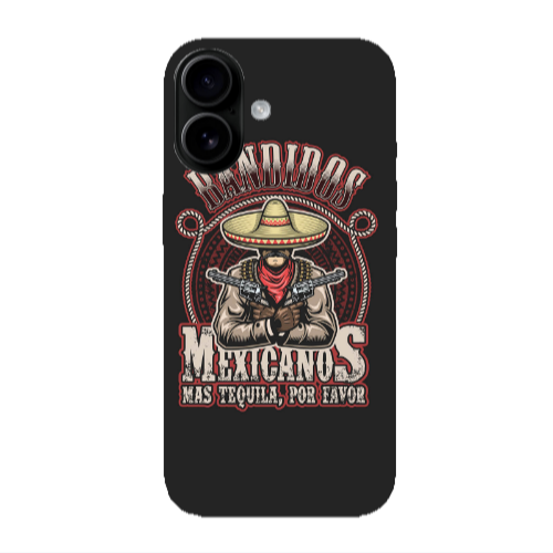 Apple Iphone 16 Mexicanos Transparent Silicone TPU Θήκη