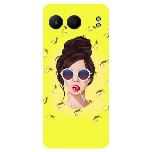 Oneplus Nord 4 Lolipop Transparent Silicone TPU Θήκη