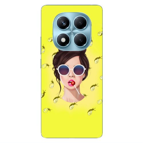 Xiaomi Redmi Note 14 Pro Lolipop Transparent Silicone TPU Θήκη