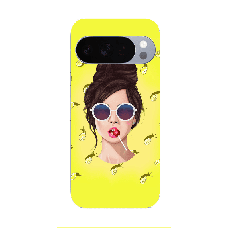 Google Pixel 10 Pro XL Lolipop Transparent Silicone TPU Θήκη