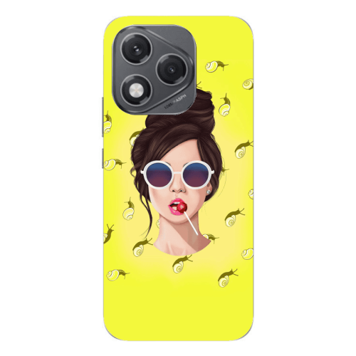 Honor 400 Lite Lolipop Transparent Silicone TPU Θήκη
