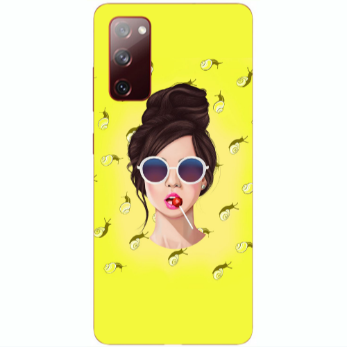 Samsung S20 FE Lolipop Transparent Silicone TPU Θήκη