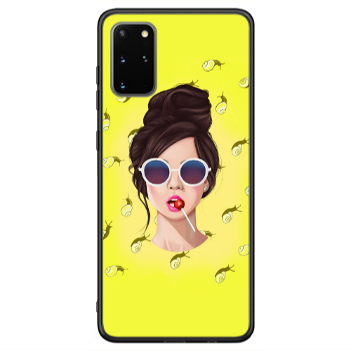 Samsung S20 FE Lolipop Black Glossy Θήκη