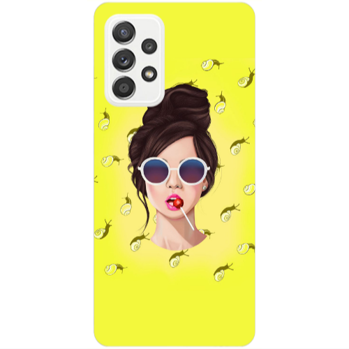Samsung A13 4G Lolipop Transparent Silicone TPU Θήκη