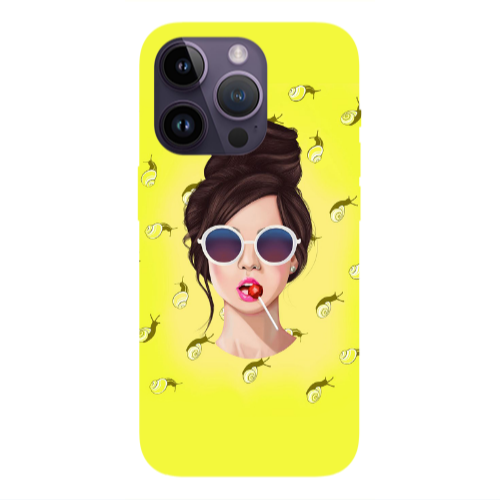 Apple iPhone 14 Pro  Lolipop Transparent Silicone TPU Θήκη