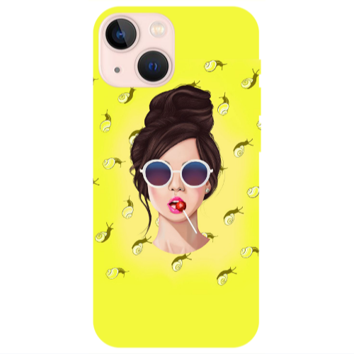 Apple iPhone 13 Mini Lolipop Transparent Silicone TPU Θήκη