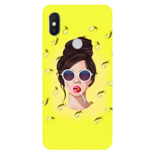 Xiaomi Redmi S2 Lolipop Transparent Silicone TPU Θήκη