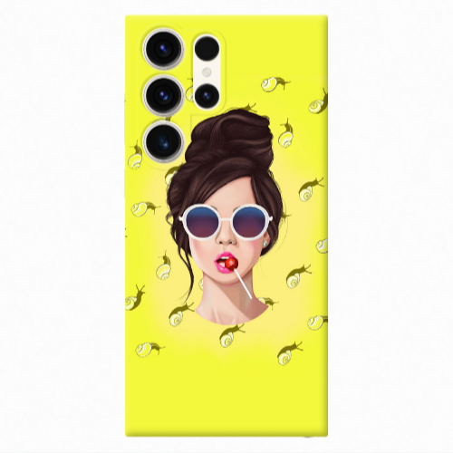 Samsung S23 Ultra Lolipop Transparent Silicone TPU Θήκη