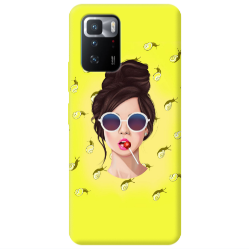 Xiaomi Poco X3 GT Lolipop Transparent Silicone TPU Θήκη