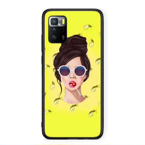 Xiaomi Poco X3 GT Lolipop Black Glossy Θήκη