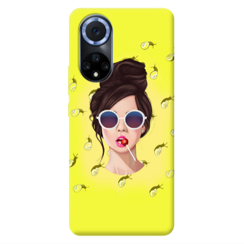 Huawei Nova 9 Lolipop Transparent Silicone TPU Θήκη