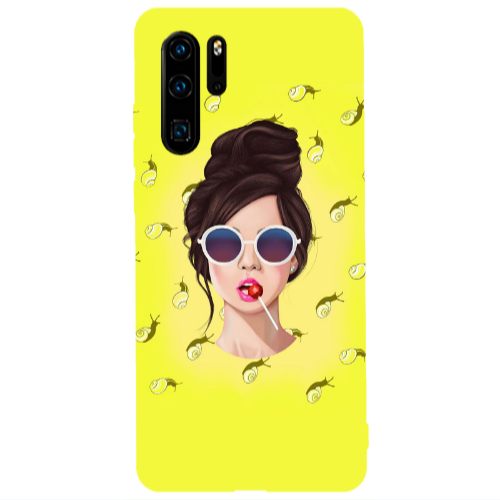 Huawei P30 Pro Lolipop Transparent Silicone TPU Θήκη