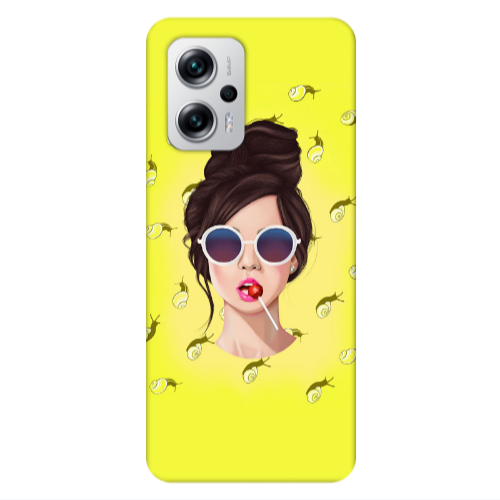 Xiaomi Poco X4 GT Lolipop Transparent Silicone TPU Θήκη