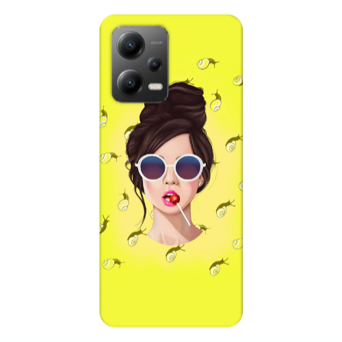 Xiaomi Poco X5 Lolipop Transparent Silicone TPU Θήκη
