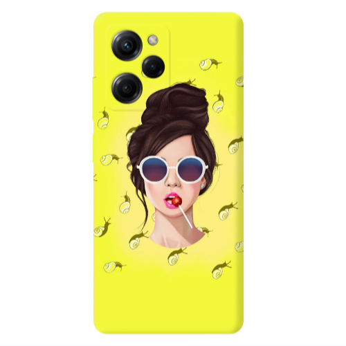 Xiaomi Poco X5 Pro Lolipop Transparent Silicone TPU Θήκη