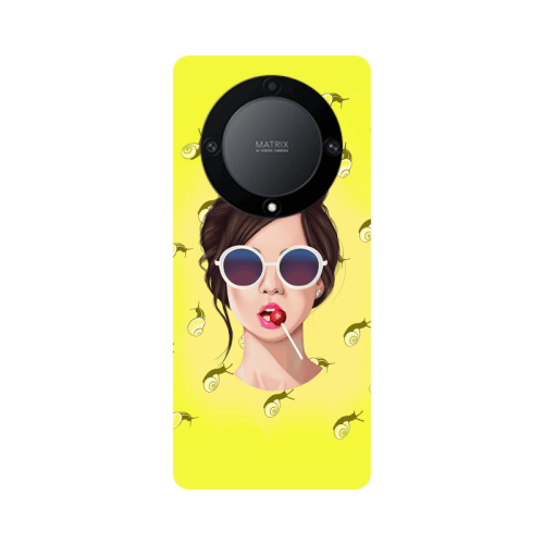 Honor Magic5 Lite 5G Lolipop Transparent Silicone TPU Θήκη