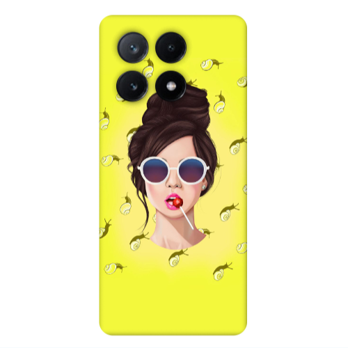Xiaomi Poco X6Pro 5G Lolipop Transparent Silicone TPU Θήκη