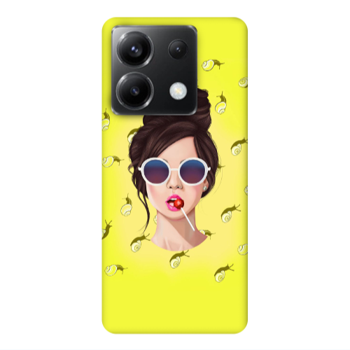 Xiaomi Poco X6 5G Lolipop Transparent Silicone TPU Θήκη