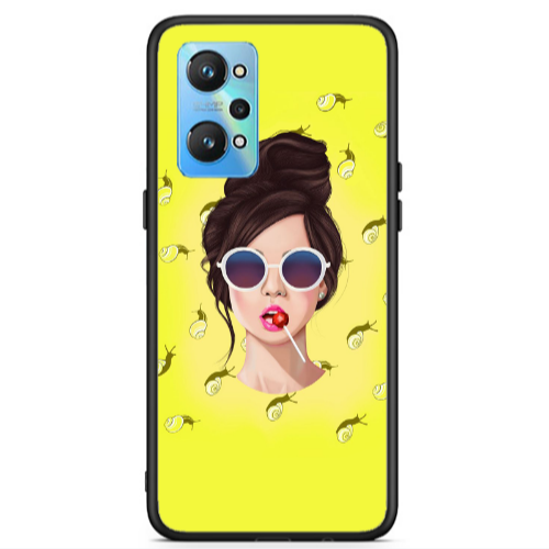 Realme Gt Neo 2 Lolipop Black Glossy Θήκη