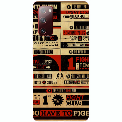 Samsung S20 FE Night at Transparent Silicone TPU Θήκη