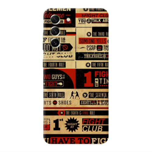 Samsung S21 Night at Transparent Silicone TPU Θήκη
