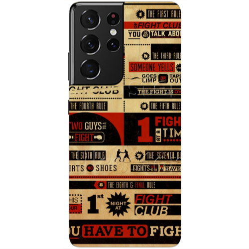 Samsung S21 Ultra Night at Transparent Silicone TPU Θήκη