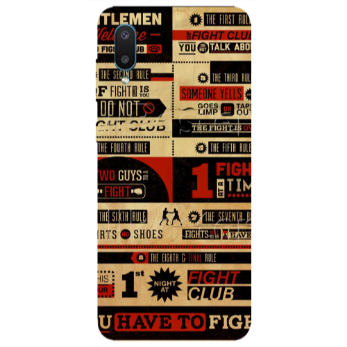 Samsung A02 Night at Transparent Silicone TPU Θήκη