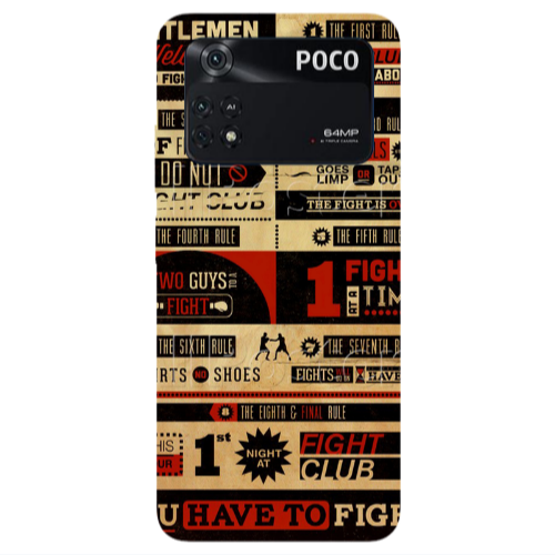 Xiaomi Poco M4 Pro 4G Night at Transparent Silicone TPU Θήκη