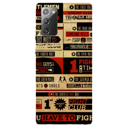 Samsung Note 20 Night at Transparent Silicone TPU Θήκη