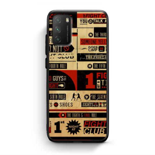 Xiaomi Poco M3 Night at Black Glossy Θήκη