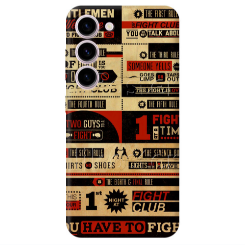Samsung S23 Night at Transparent Silicone TPU Θήκη