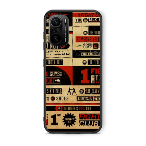 Xiaomi Poco F3 Night at Black Glossy Θήκη