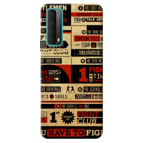 Huawei P Smart 2021 Night at Transparent Silicone TPU Θήκη