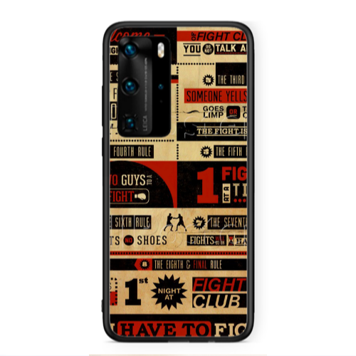 Huawei P40 Pro Night at Black Glossy Θήκη