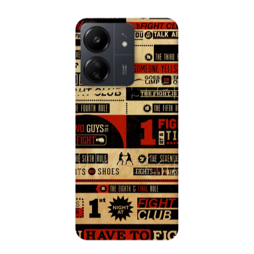 Xiaomi Redmi 13C Night at Transparent Silicone TPU Θήκη