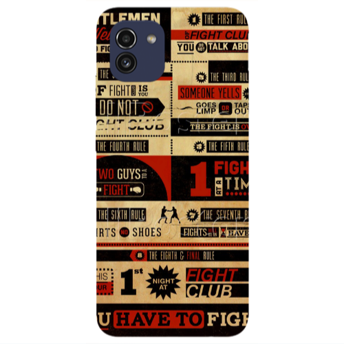 Samsung A03 Night at Transparent Silicone TPU Θήκη