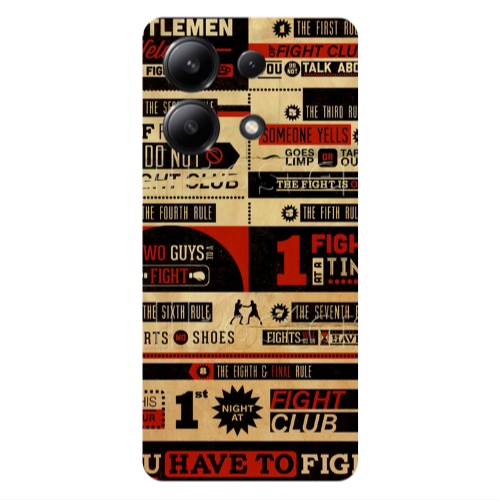 Xiaomi Redmi Note 13 4G Night at Transparent Silicone TPU Θήκη