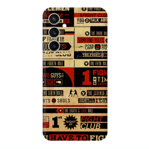 Samsung S24 FE Night at Transparent Silicone TPU Θήκη