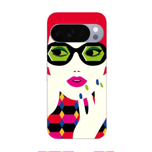 Google Pixel 10 Pro XL Red hair girl Transparent Silicone TPU Θήκη
