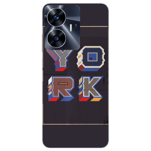 Realme Note 50 York Transparent Silicone TPU Θήκη