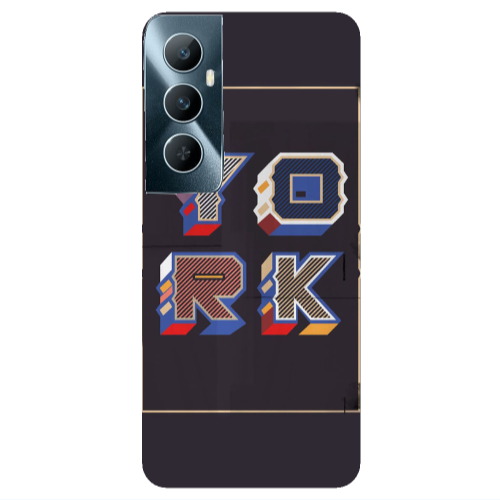 Realme C65 York Transparent Silicone TPU Θήκη