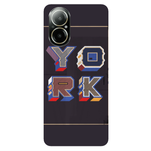 Realme C67 York Transparent Silicone TPU Θήκη