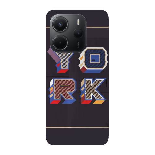 Xiaomi Redmi Note 14 York Transparent Silicone TPU Θήκη