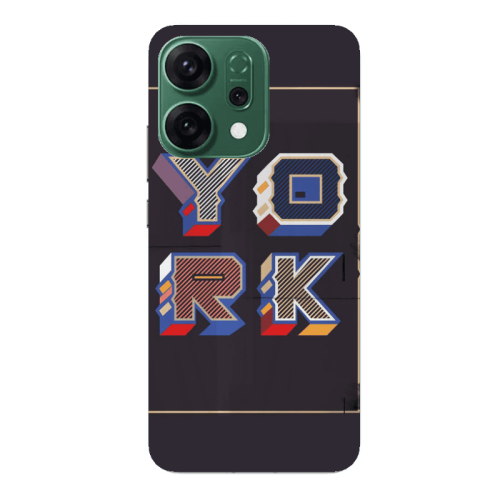 Oppo RENO 14 York Transparent Silicone TPU Θήκη