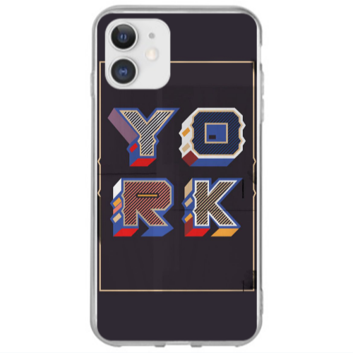 Apple iPhone 12 York Transparent Silicone TPU Θήκη