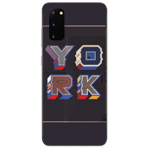 Samsung S20 York Transparent Silicone TPU Θήκη