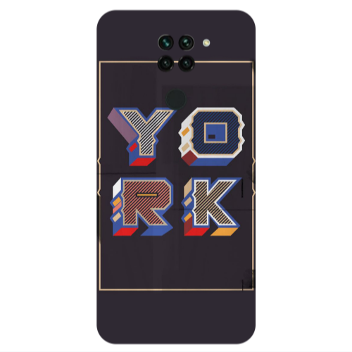 Xiaomi Redmi Note 9 York Transparent Silicone TPU Θήκη