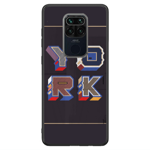 Xiaomi Redmi Note 9 York Black Glossy Θήκη
