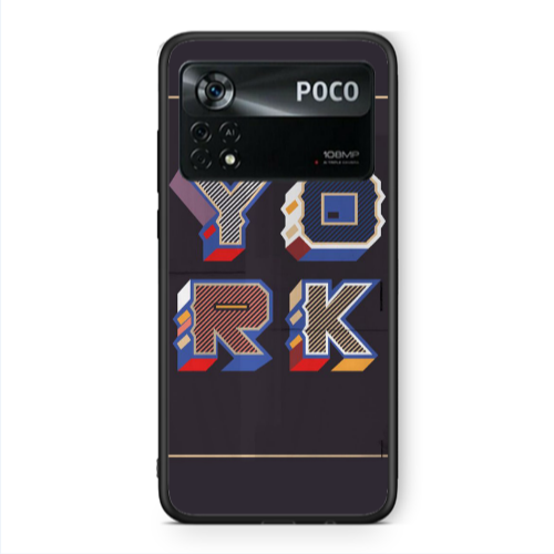 Xiaomi Poco X4 Pro York Black Glossy Θήκη