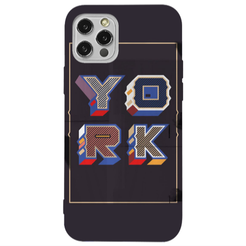 Apple iPhone 12 Pro York Transparent Silicone TPU Θήκη